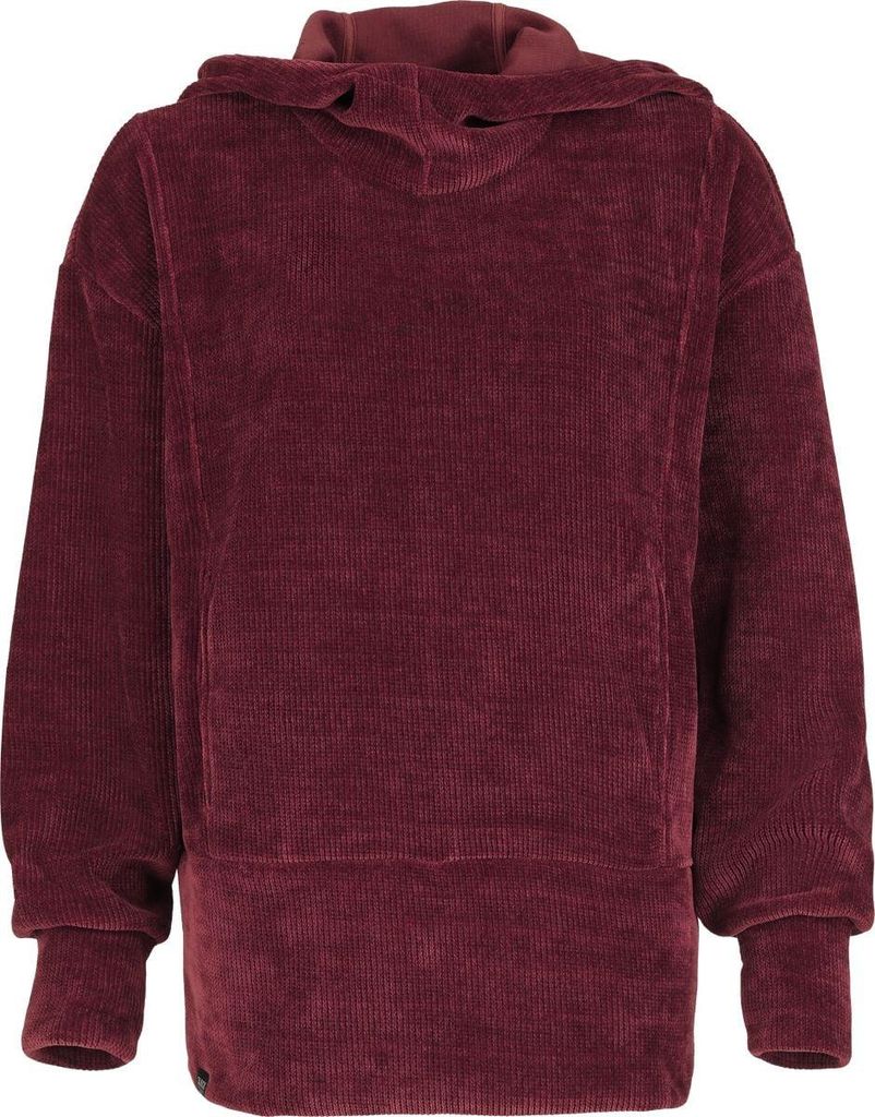 Black Premium by EMP Damen bordeauxroter Kapuzenpullover Produktbild 
