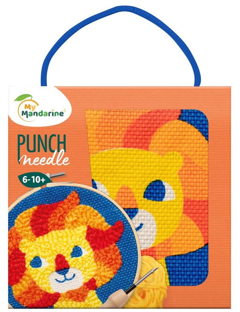 Kit créatif DIY Punch Needle Lion Image du produit 