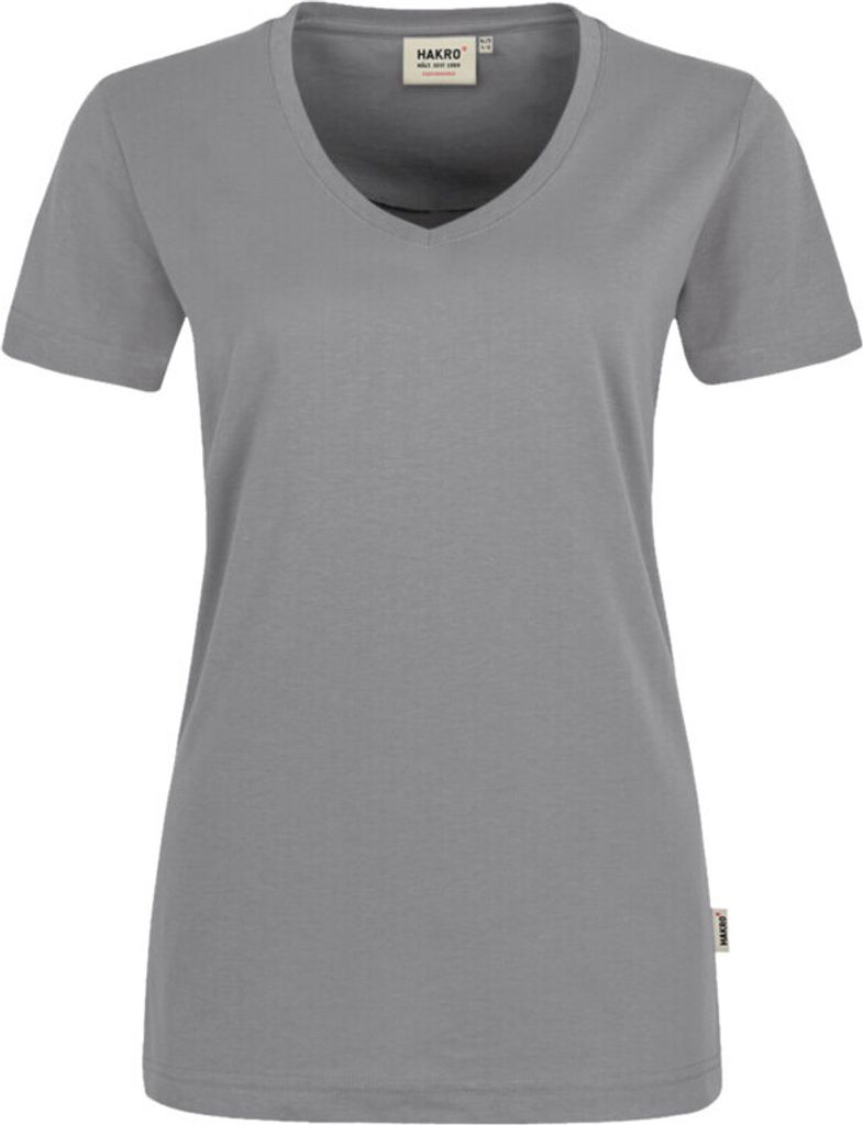 Women-V-T-Shirt Performance - Titan - Größe S