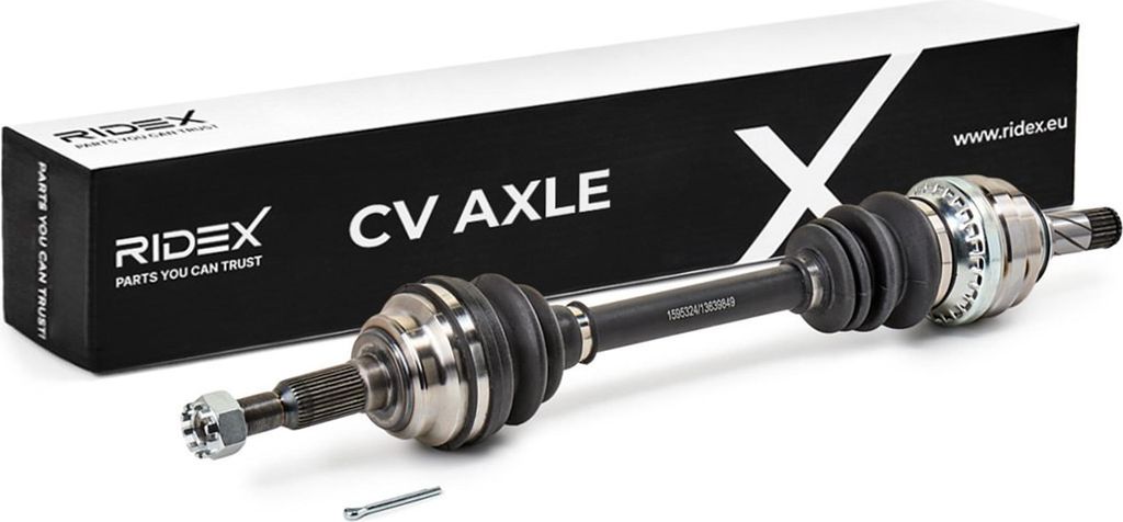 RIDEX 13D0389 Antriebswelle Vorne Links für OPEL Astra G CC (T98) Meriva B (S10) Zafira A (T98) Astra G Caravan (T98) ASTRA G Cabriolet (F67)