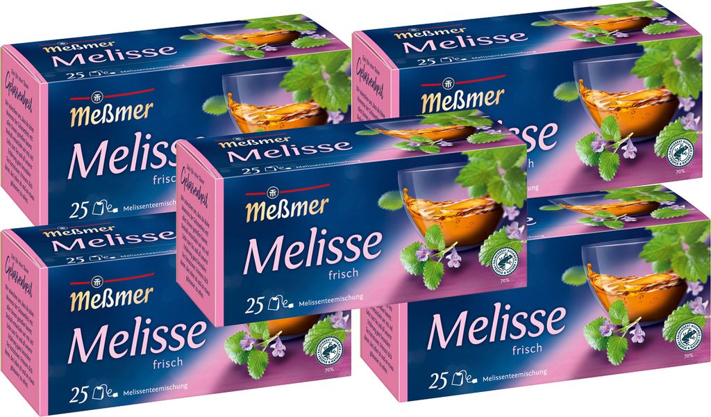 Meßmer Melissen Mischung mild und frischer Geschmack 50g Produktbild 
