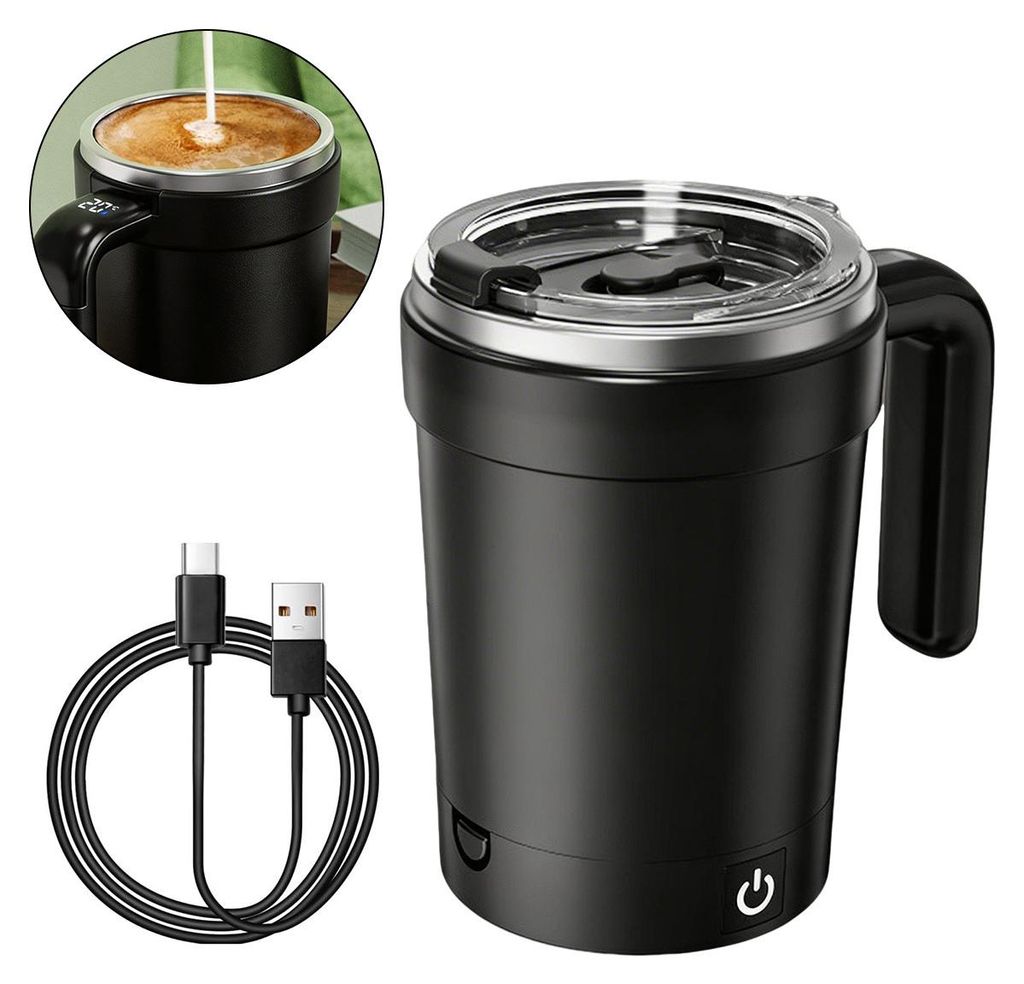 Selbstrührender Becher 380ml, elektrischer Kaffeebecher mit Produktbild 