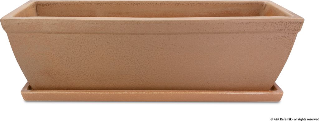Fioriera FURU Cassetta da balcone quadrata antracite 26,6 L