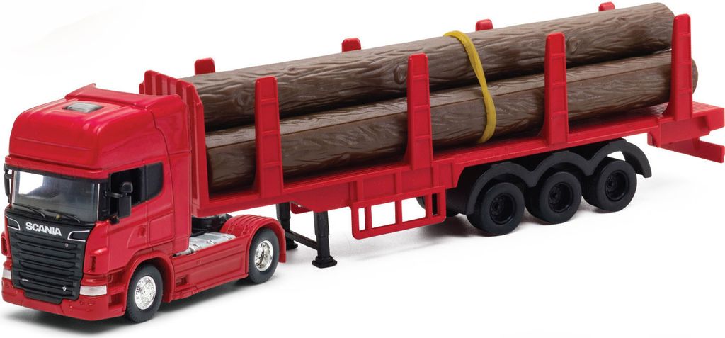 Welly 1:64 MAN TGX LKW mit Holz 68013 Produktbild 