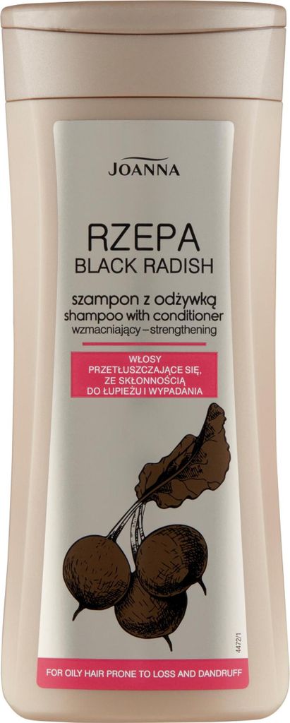 RZEPA JOANNA Oily Shampoo with Conditioner Hair Strengthening 200ml