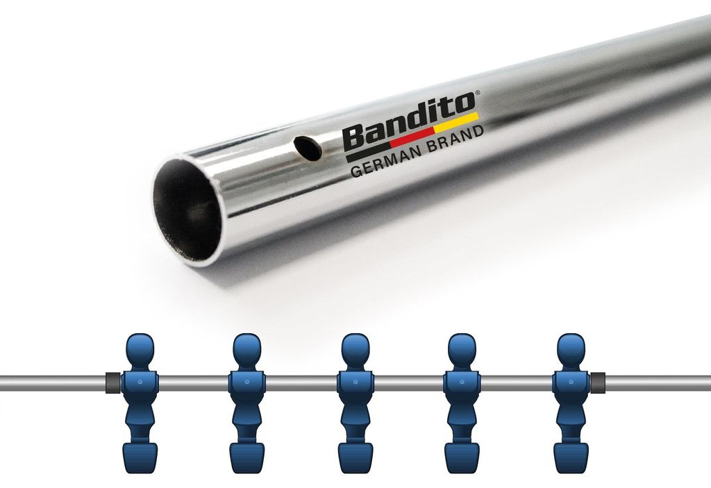 Tubo per biliardino 13 mm - 5 fori Immagine del prodotto 