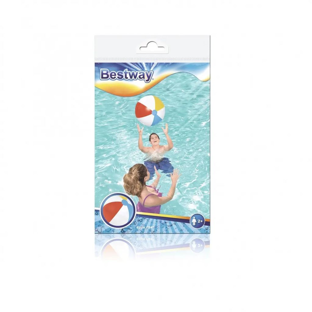 Nadmuchiwana piłka plażowa, 61 cm Zdjęcie produktu 26