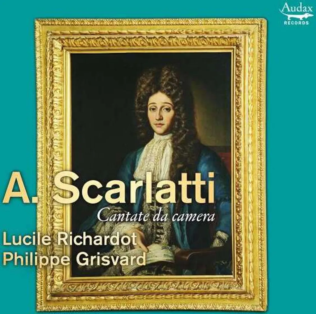 Album CD Cantates de chambre Alessandro Scarlatti enregistrement or