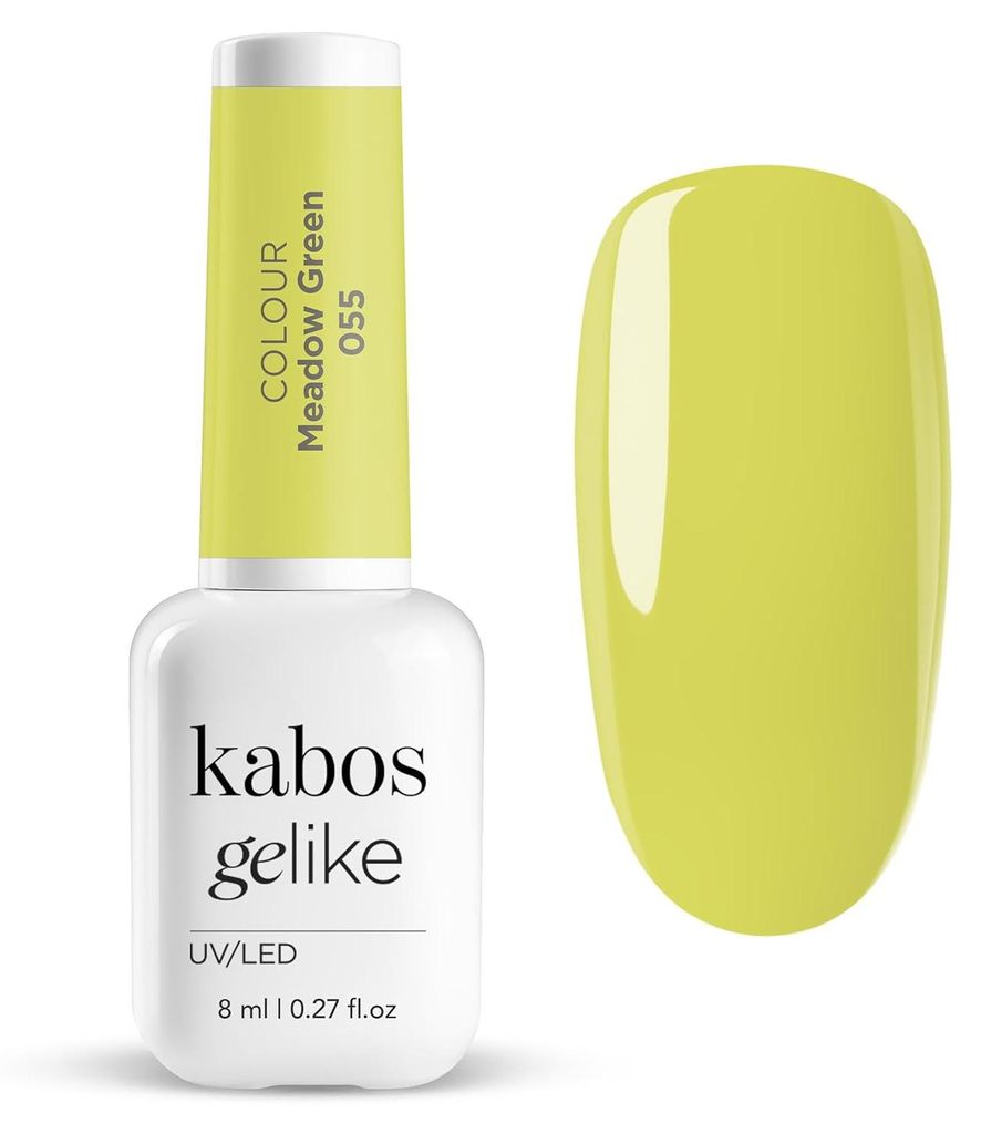 Kabos UV Nagellack Hybrid Gelike 055 Meadow Green 8ml