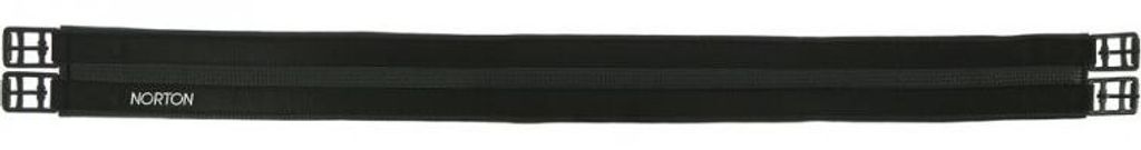 NORTON Confort Sattelgurt, Farbe:Schwarz, Größe:145 cm