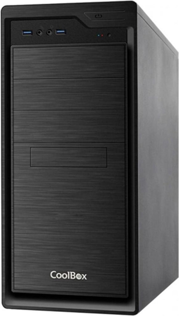 ATX Semi-Tower Gehäuse CoolBox COO-PCF800U3-0 Schwarz