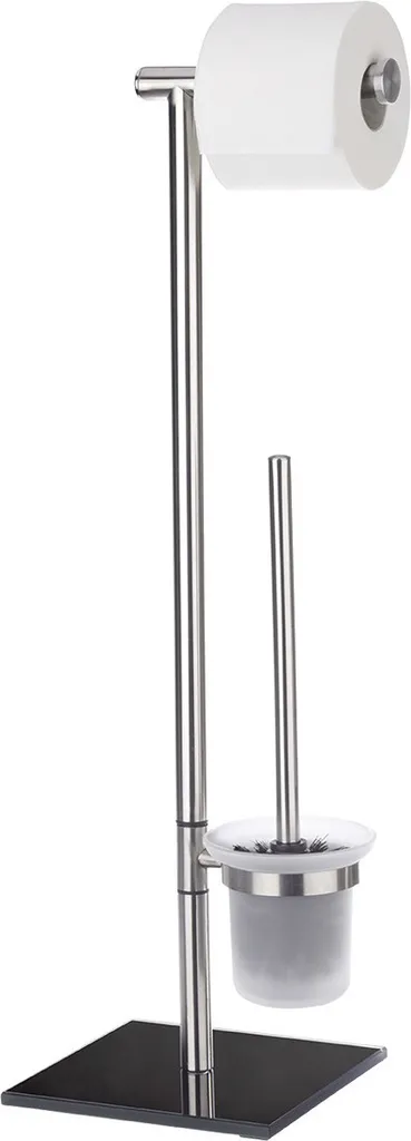 WENKO Lima Piantana Bagno Inox: Resistenza e Montaggio Rapido
