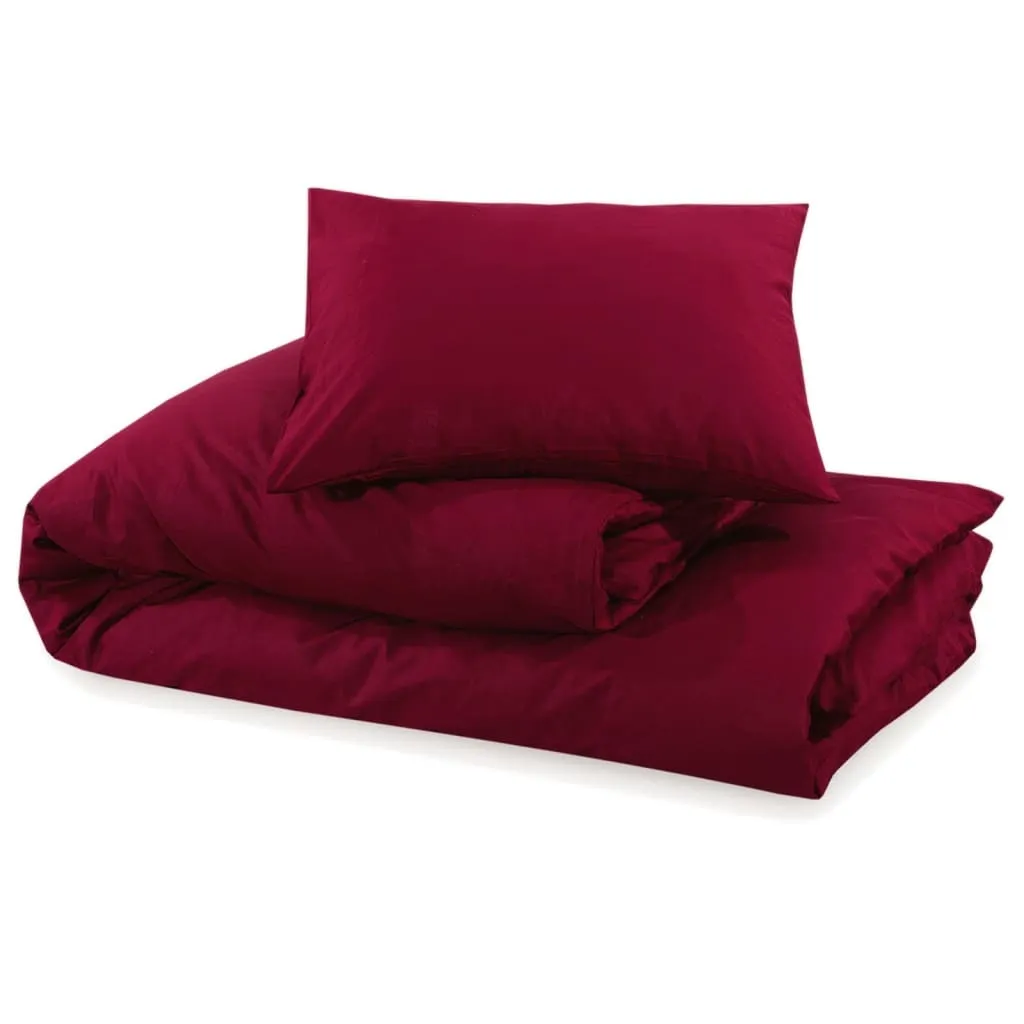 Biancheria da Letto Bordeaux 200x220 in Cotone Premium | The Living Store - 6