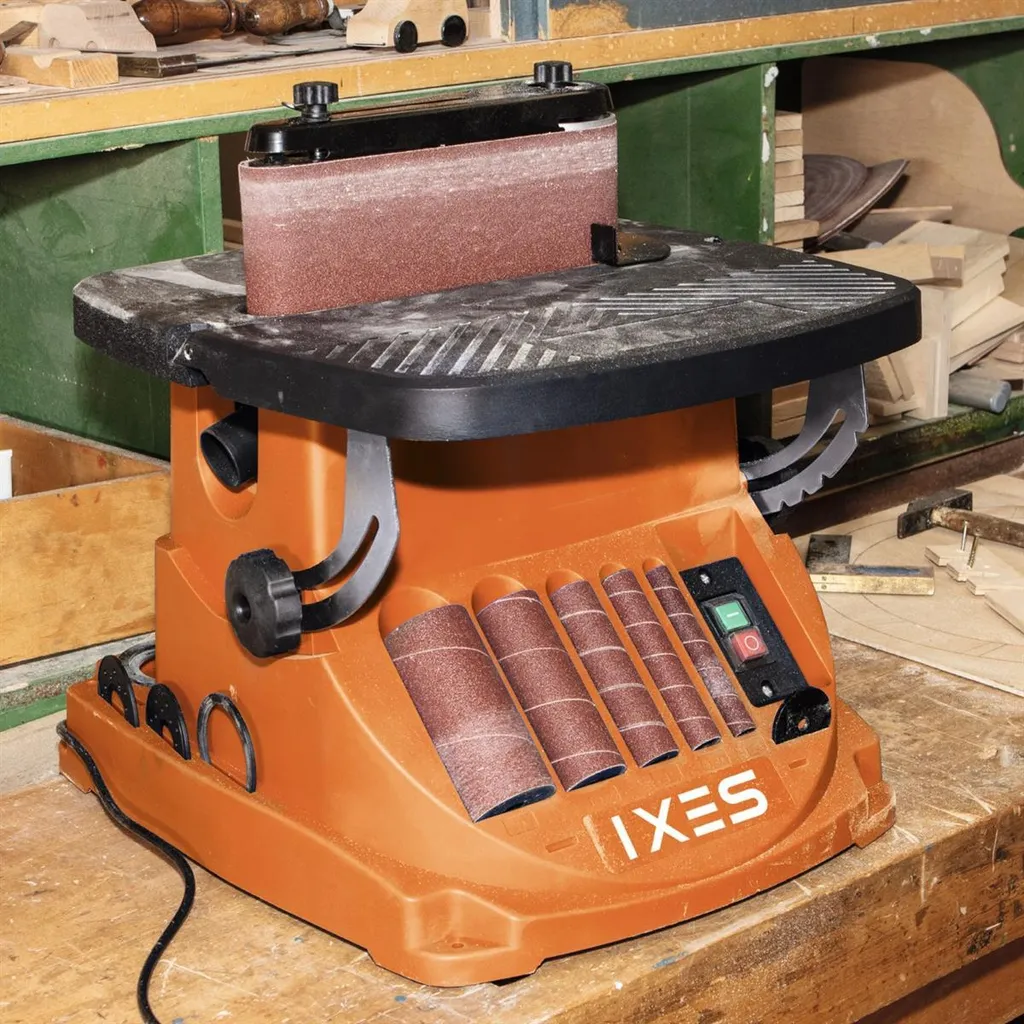 Ponceuse de bords oscillante 450W avec table inclinable IX-BSO600 - 3