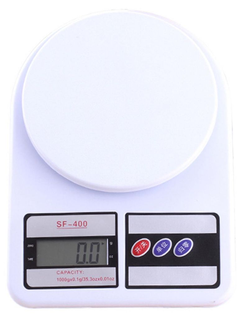 Küchenwaage mit hochpräzisem LED-Display, tragbar, elektronische Lebensmittelwaage, Haushaltszubehör