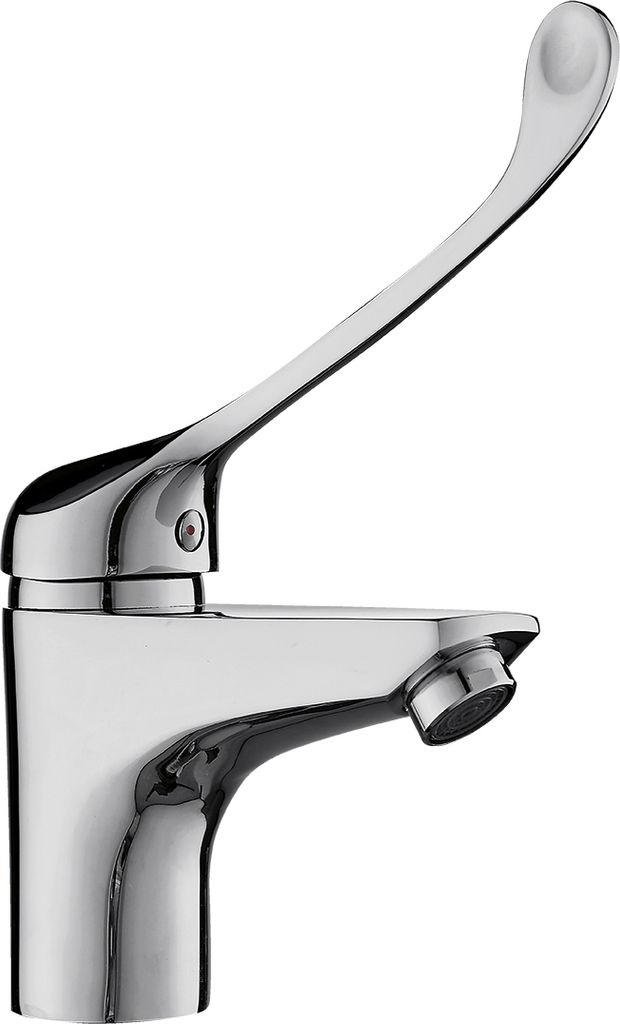BADLAND Waschtischarmatur Wasserhahn Kleine MADERA Mischbatterie für Badezimmer in Chrom