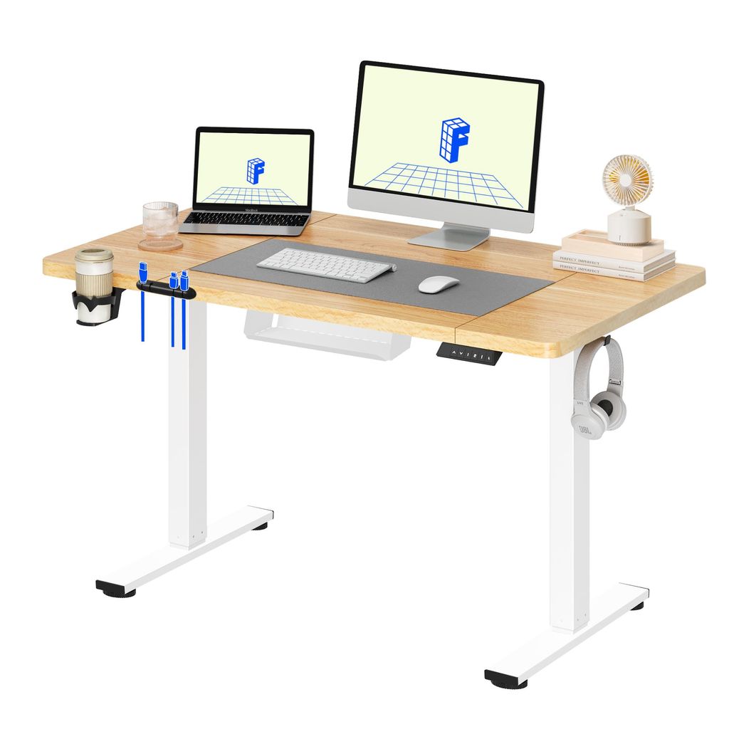 FLEXISPOT QE1 Výškově nastavitelný stůl 120 x 60 cm, Obrázek produktu 