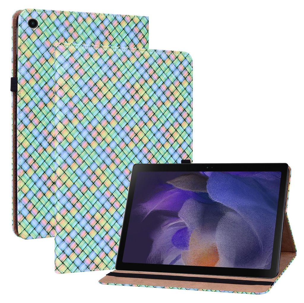 Für Samsung Galaxy Tab A8 2021 Regenbogen Kunst Leder Hülle Produktbild 