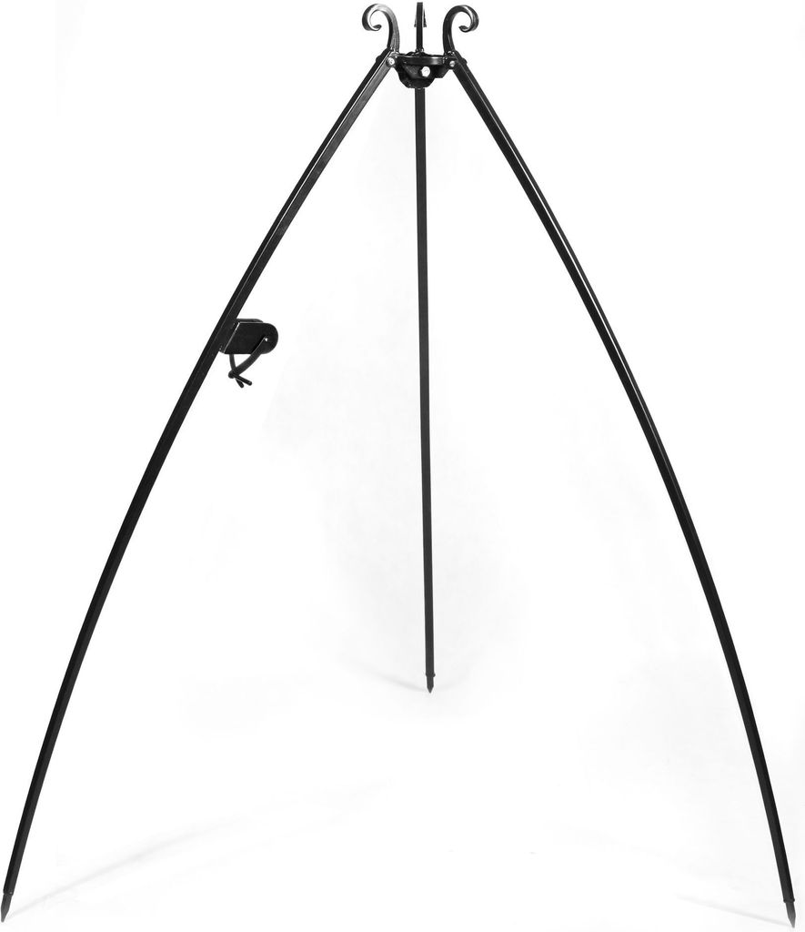 CookKing 1112244 Dreibein Schwenkgrill mit Kurbel 200cm