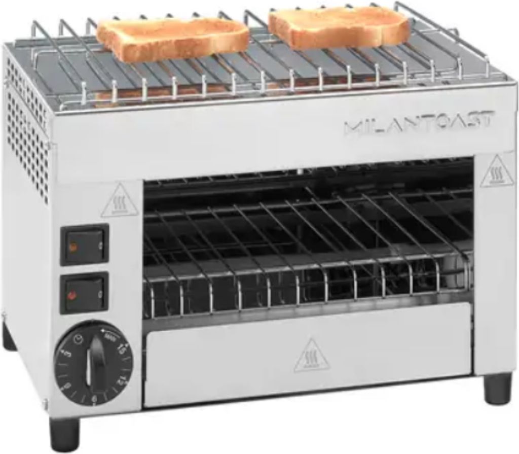 Milantoast Infrarotgrill Toaster, mit 2 Zangen Produktbild 
