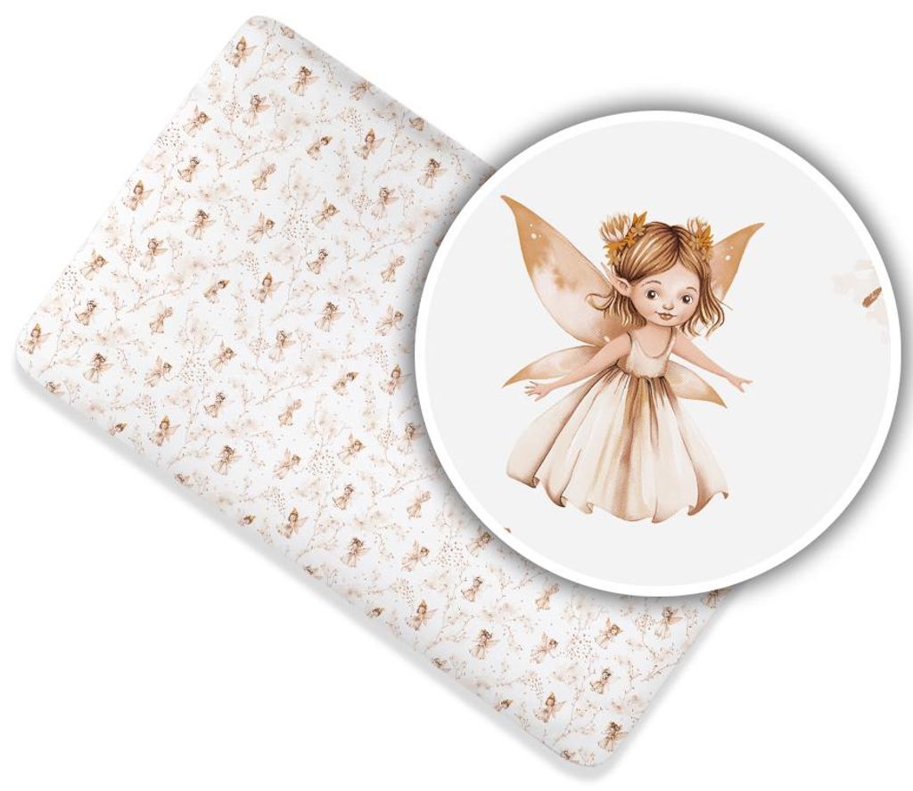 Lenzuolo con Angoli per Lettino 80 × 160 cm – 100% Cotone, Immagine del prodotto 