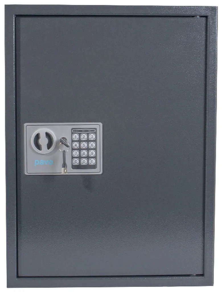 Pavo 8013876 Armoire à Clés Haute Sécurité 50 Crochets avec Serrure Électronique