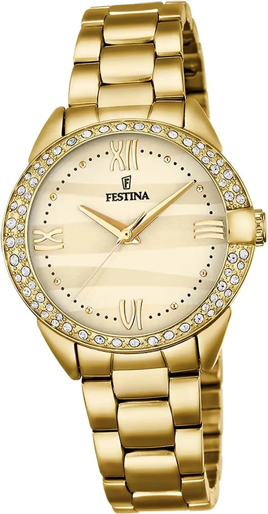 Orologio Donna Festina F20685/2 Oro Acciaio - Miglior Prezzo Online