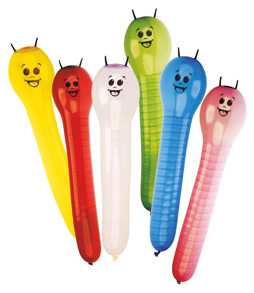 6 latexových balónků Caterpillar 60,9 cm Obrázek produktu 