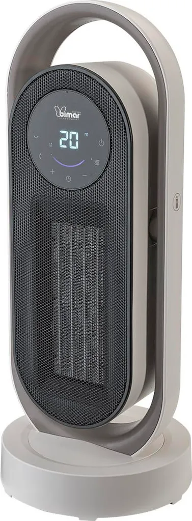 Radiateur soufflant colonne 3D PTC céramique oscillant noir 2000W