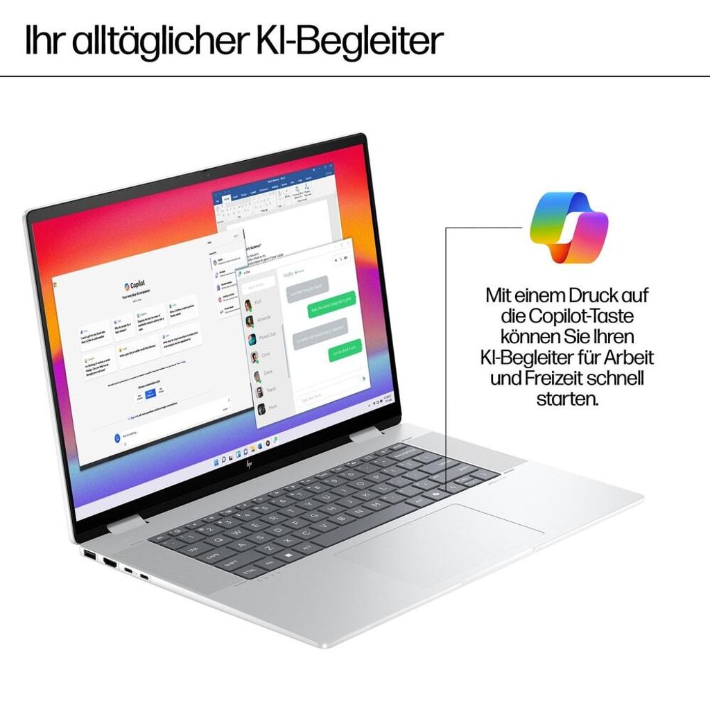 HP ENVY x360 16-ac0655ng, Intel Core Ultra 5, 40,6 cm Produktbild 