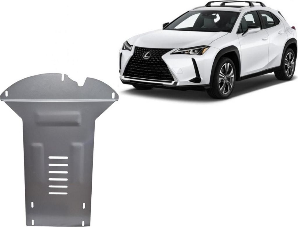 Aluminium Katalysatorschutz für Lexus UX