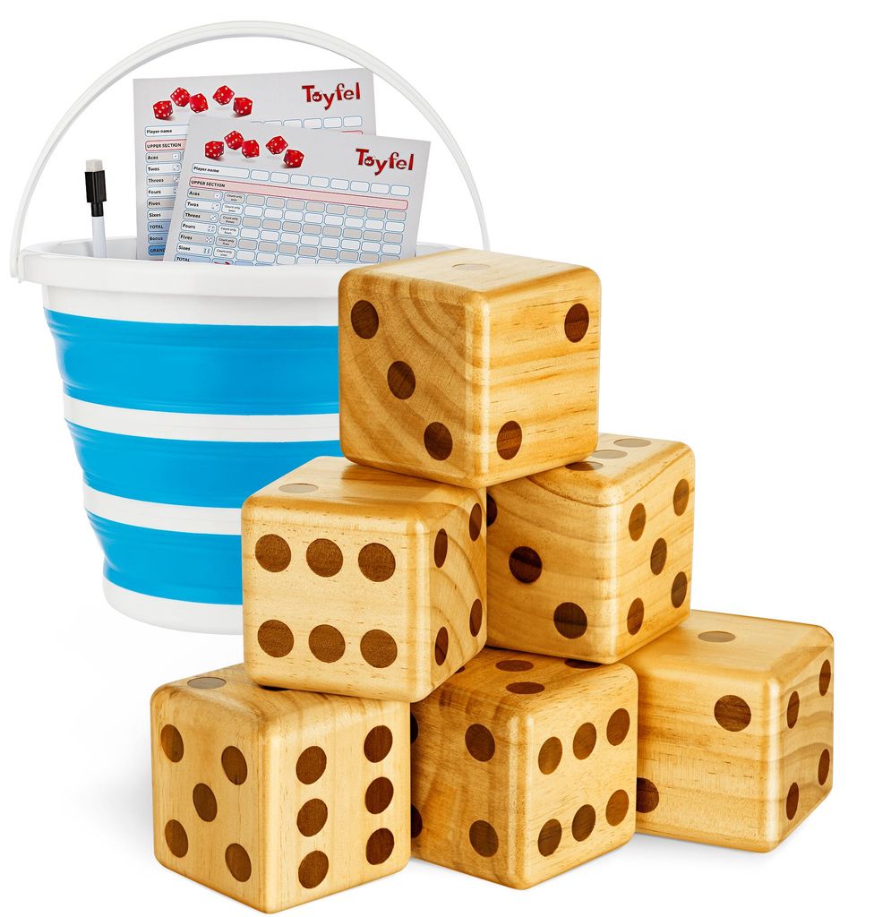 Toyfel Würfelspiel XXL Chuck Indoor & Outdoor Spiel