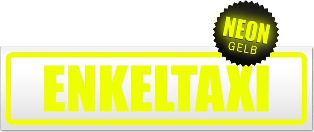 Enekltaxi Magnetschild Schild magnetisch