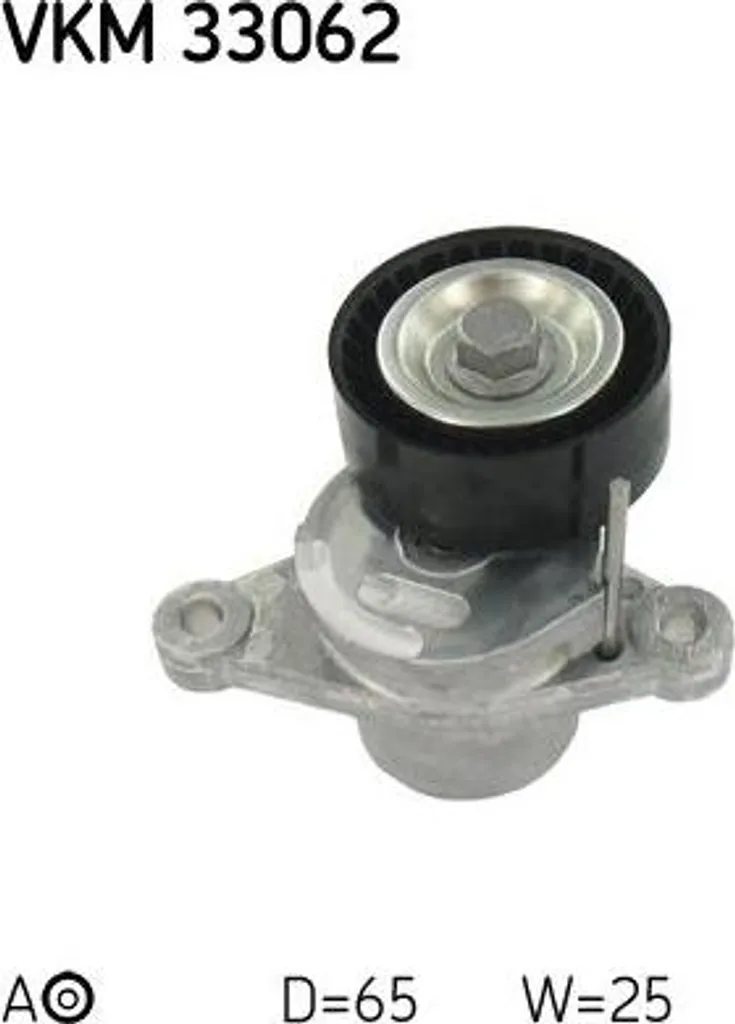 Rouleau tendeur SKF VKM 33062 pour stopper les bruits de courroie
