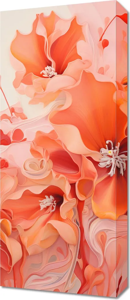 Quadro 30x70 cm Passione Fluida - Arredo Moderno su Tela Canvas