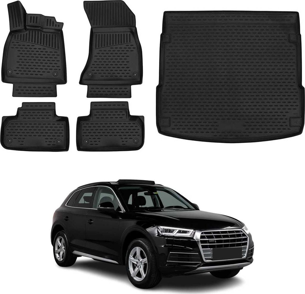 Set di tappetini e rivestimenti per Audi Q5 FY 2017-2024 in Immagine del prodotto 