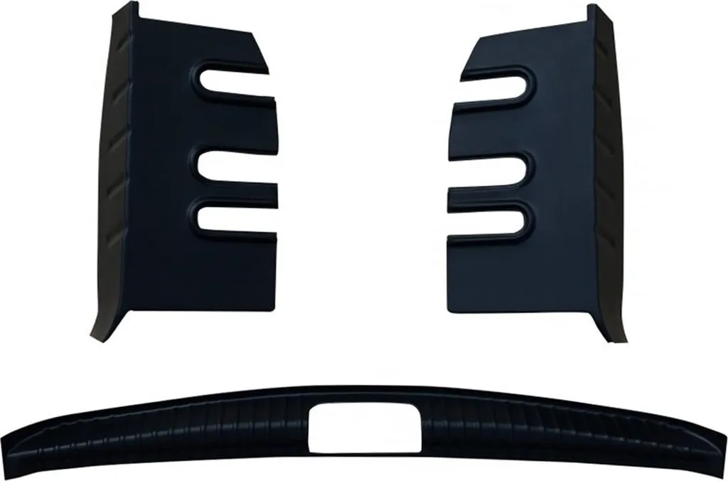Protections d'angles de coffre pour Dacia Duster 2010-2018 en ABS noir