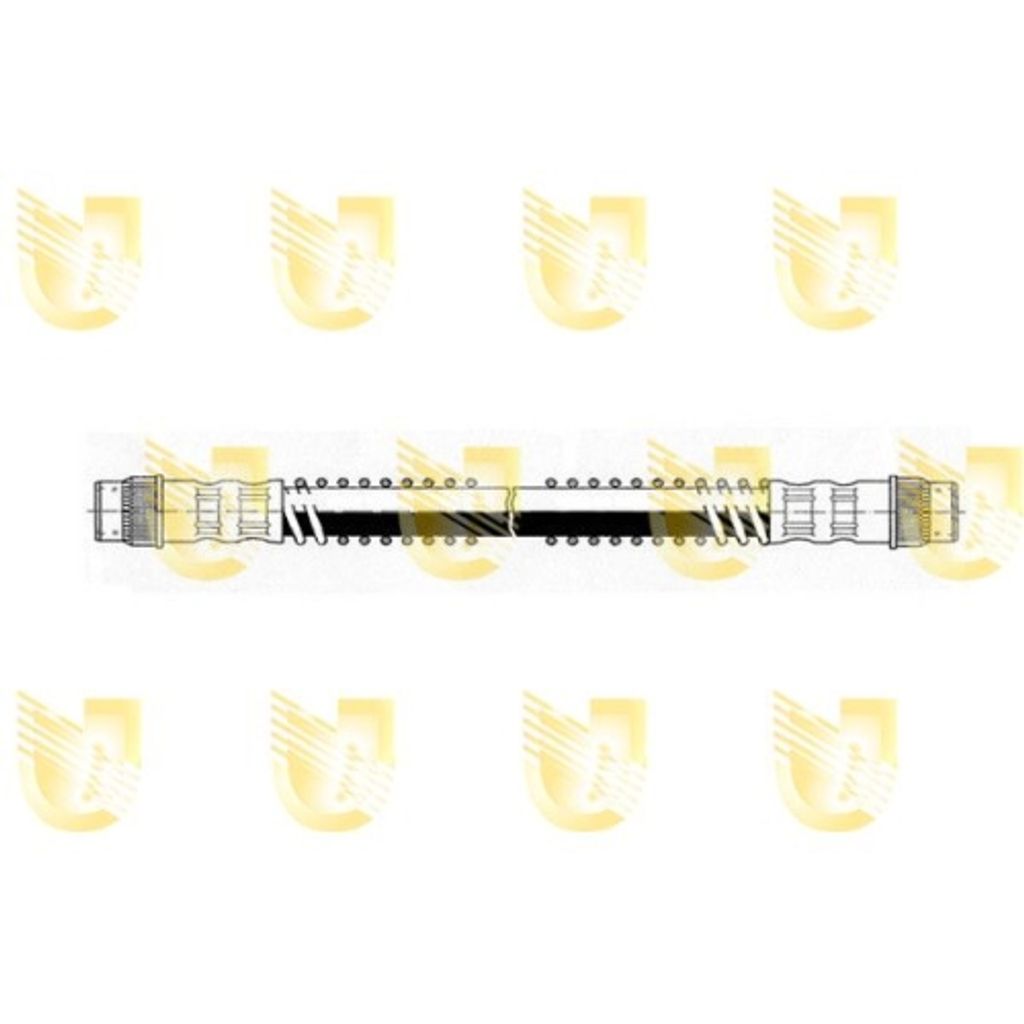 1 Bremsschlauch UNIGOM 377273 für RENAULT, Hinterachse beidseitig