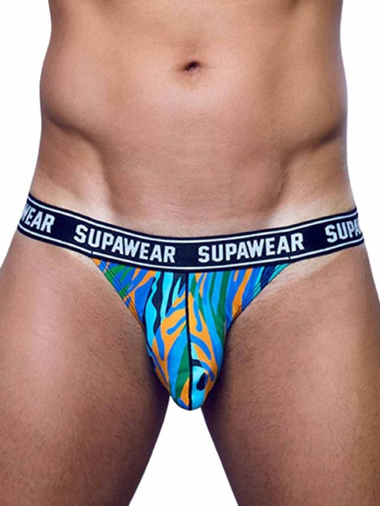 Supawear POW Thong Underwear Arctic Animal M