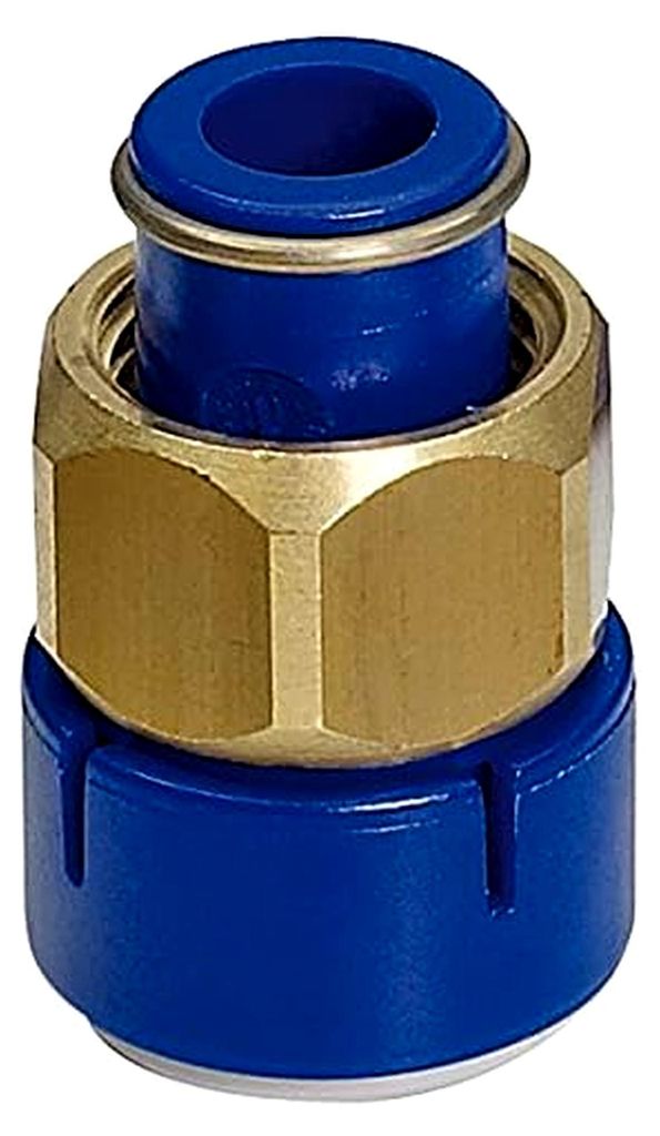 Reich UniQuick Trinkwassersystem 12 mm gerader Verbinder mit 1/2“ Verschraubung