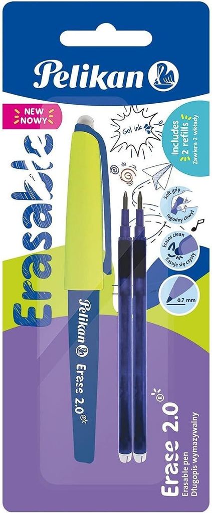 Modré kuličkové pero Erase 2.0 Obrázek produktu 