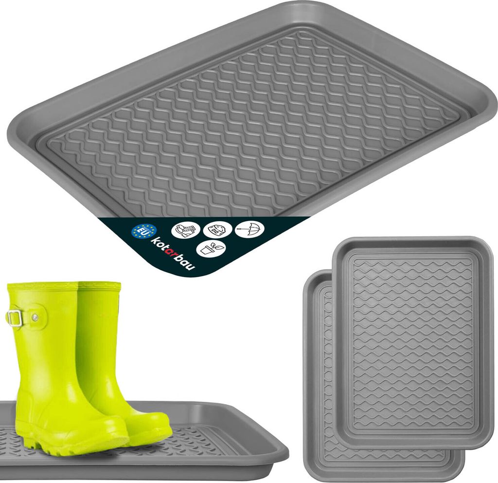 KOTARBAU® Sada 2 odkvapkávacích táckov na topánky 38x50cm Obrázok produktu