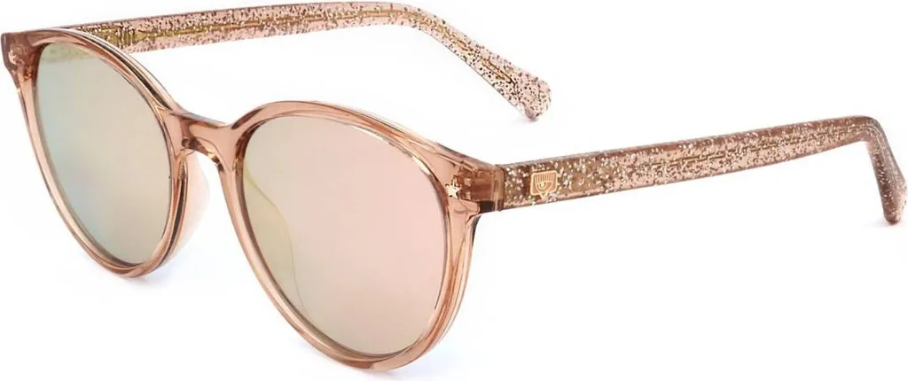 Chiara Ferragni CF 1008/S Peach - Occhiali Sole Donna Specchiati