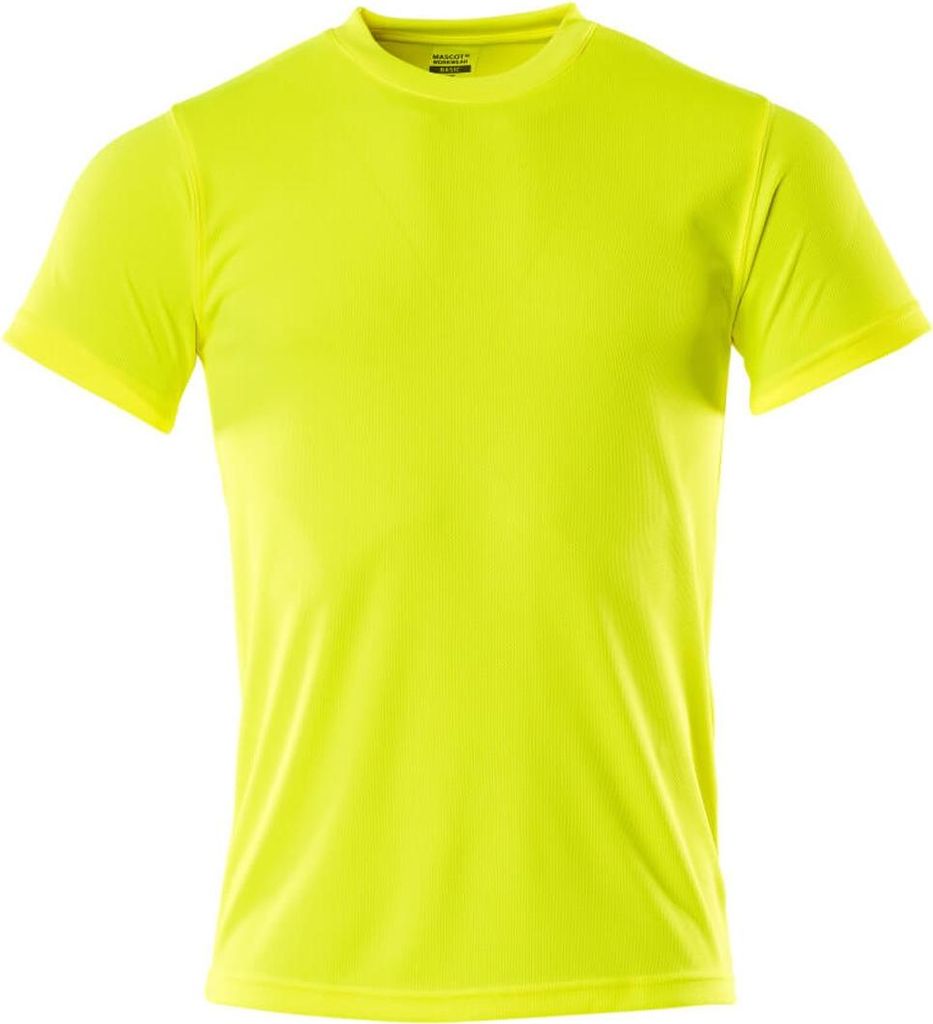 MASCOT Calais T-shirt Größe L, hi-vis gelb | Packung (1 Stück)
