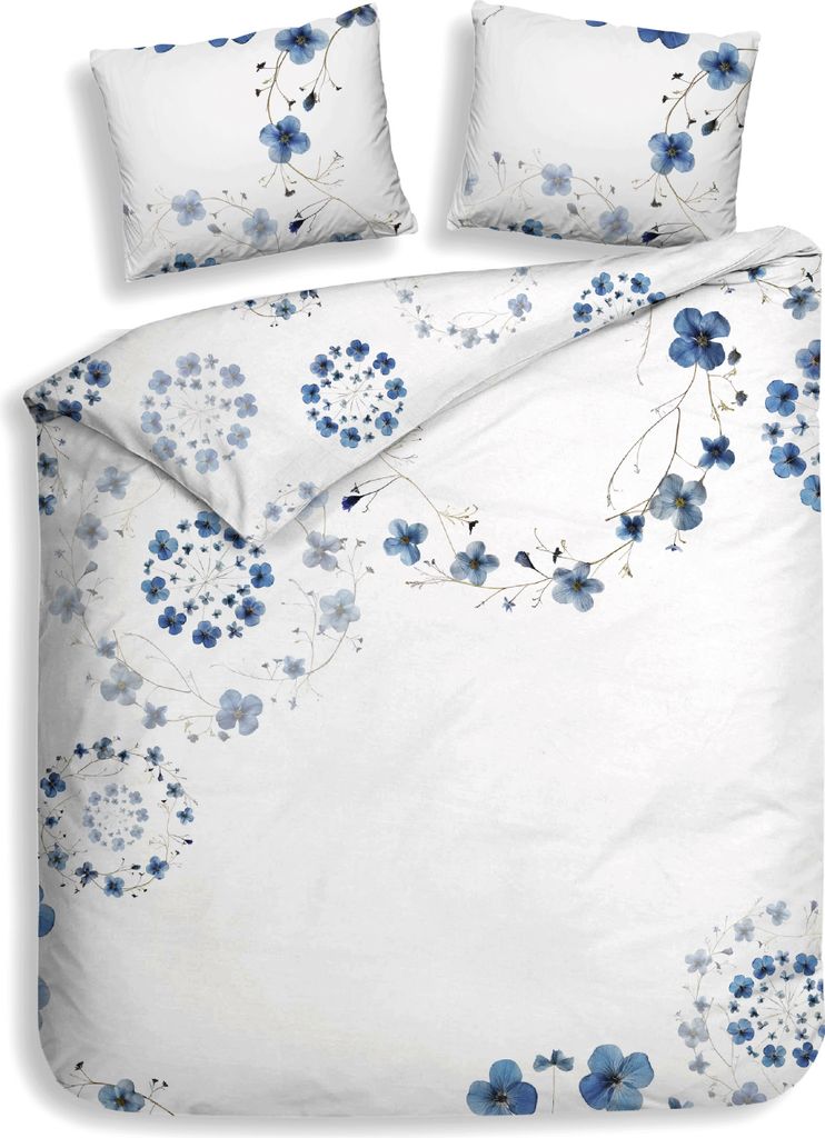 Heckett and Lane Zoe Dbo 240 White Bettwäsche 1 x Bettbezug 240x220 + 2 x Kopfkissenbezug 80x80 White weiß