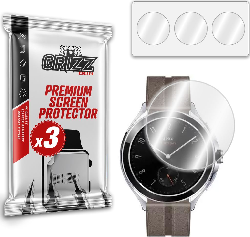 Hydrogel-Folie GrizzGlass Hydrofilm für Xiaomi Watch 2 Pro