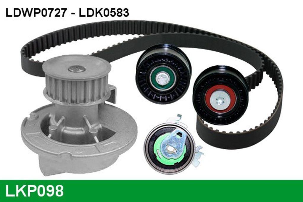 LUCAS LKP098 Zahnriemensatz + Wasserpumpe für OPEL Corsa C Schrägheck (X01) Meriva A (X03) Astra H Caravan (A04) Astra H Schrägheck (A04) Astra ...