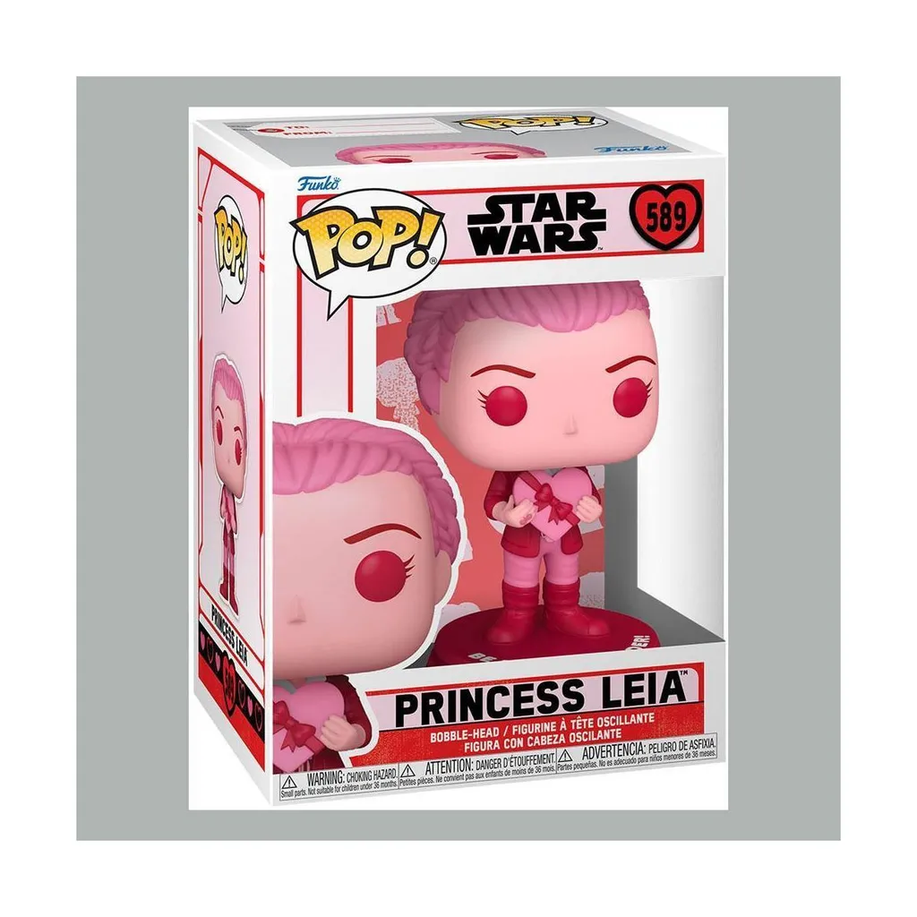 Funko Pop Star Wars Valentine Princess Leia 589 Figurine de Collection - 4
