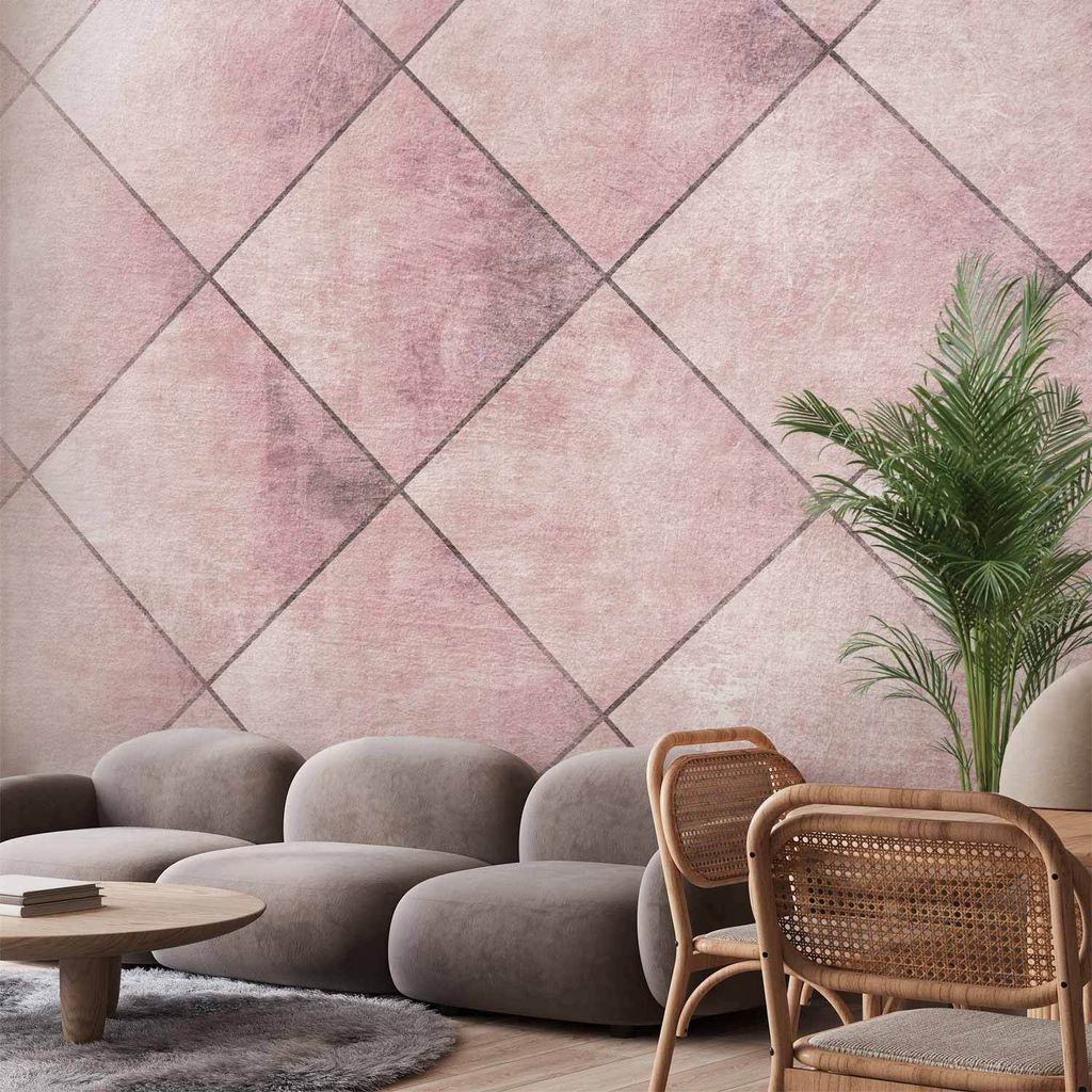 Vlies Fototapete - Perfect cuts - uniform geometric pattern in tiled pattern with pattern 100x70 cm Muster f-A-10034-a-a