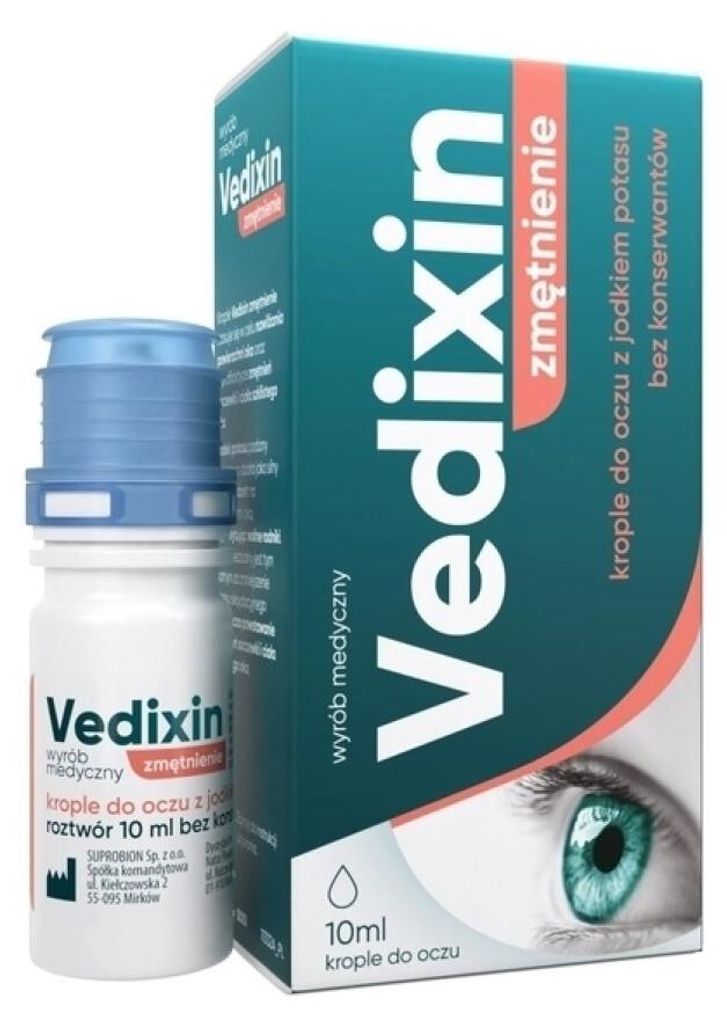 Vedixin Zmętnienie, krople do oczu, 10 ml Obrázok produktu 
